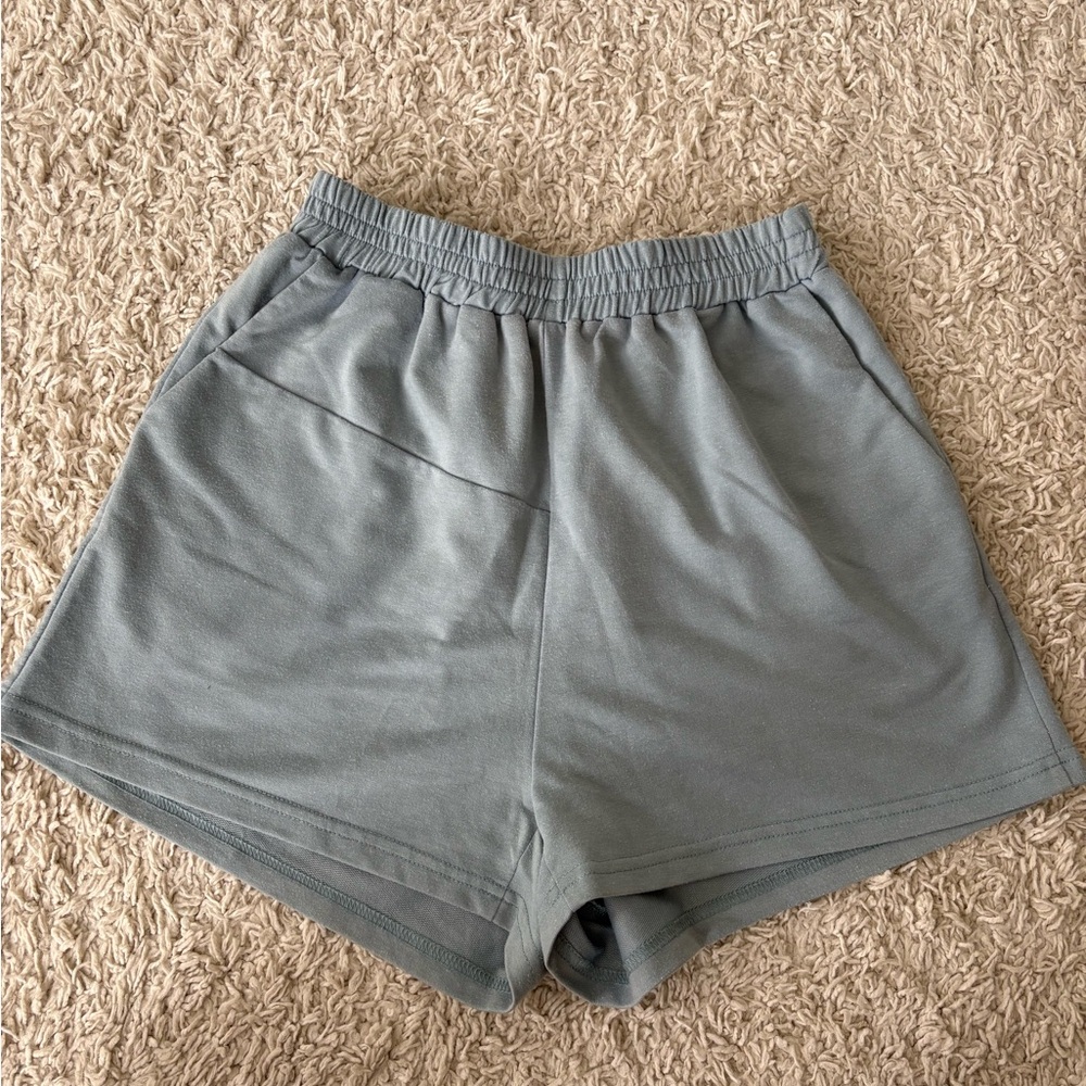 SHEIN Women's Athletic Shorts in Gray